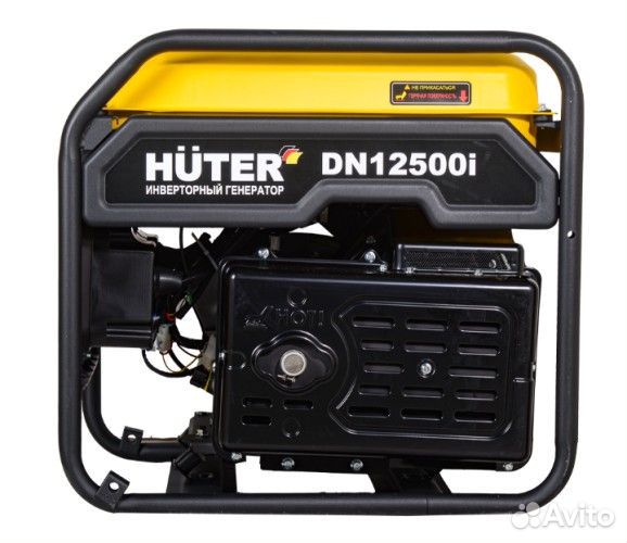 Генератор бензиновый huter DN12500 i инверторный 64/10/12