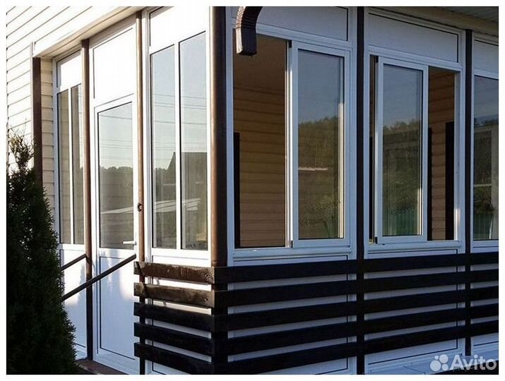 Изготовление алюминиевых окон и дверей под ключ