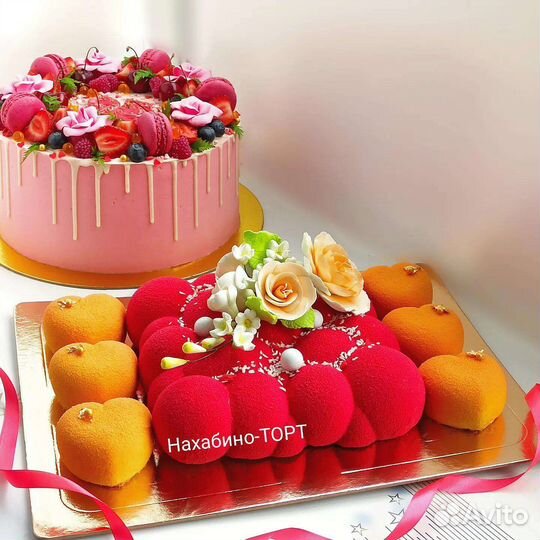 Торты/десерты в Нахабино Печать на сахарной бумаге