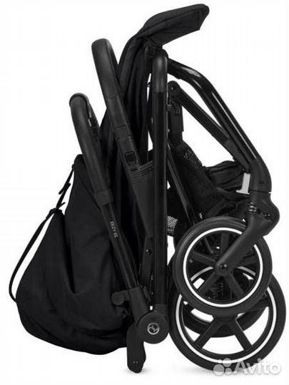 Прошулочная коляска Cybex Beezy, Deep black