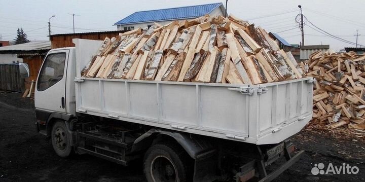 Дрова колотые