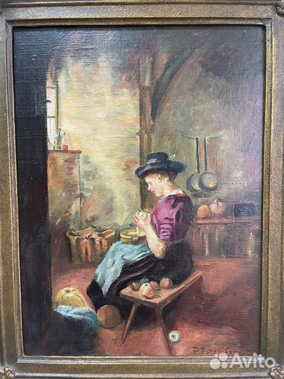 Картина маслом на холсте 