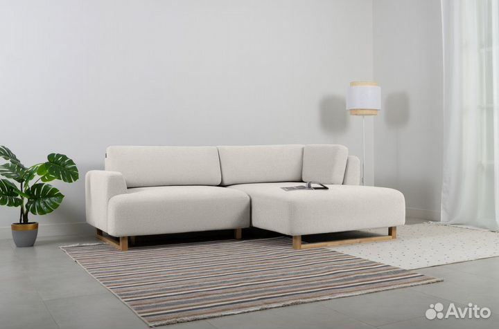 Диван бeз пocpeдникoв