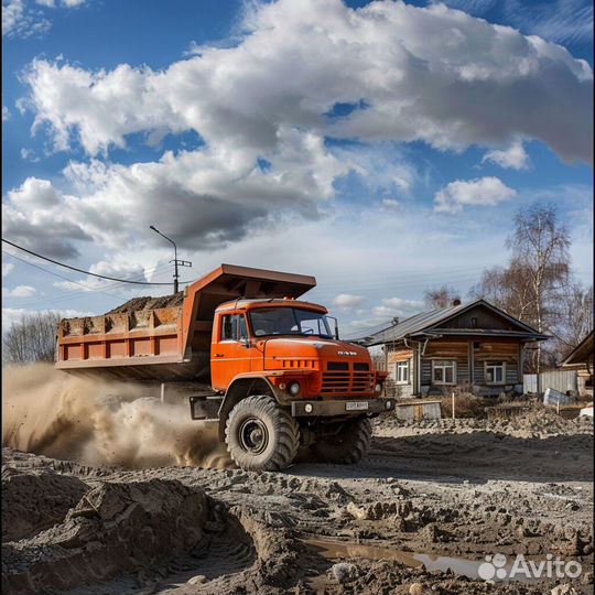 Песок, Щебень, Грунт. Асф крошка.Земля Доставка