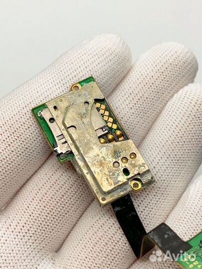 Nokia E90. Плата сим карты на шлейфе. Ориг