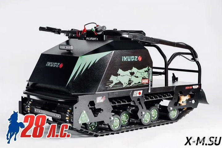 Буксировщик ikudzo terrain 1500/700 EKR28 реверс