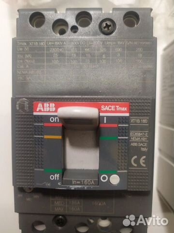 ABB 18кА, 3P, 160А, 1SDA066809R1