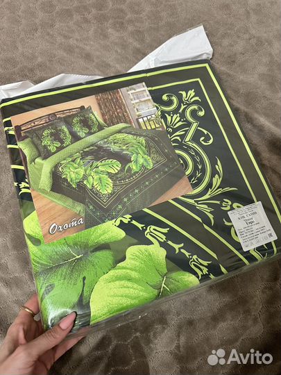 Белье постельное евро сатин