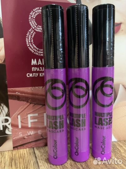 Туши для ресниц oriflame