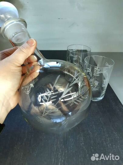 Графин со стаканами СССР