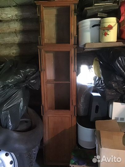 Шкафчик старинный для часов