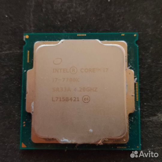 Процессор Intel Core i7 7700k