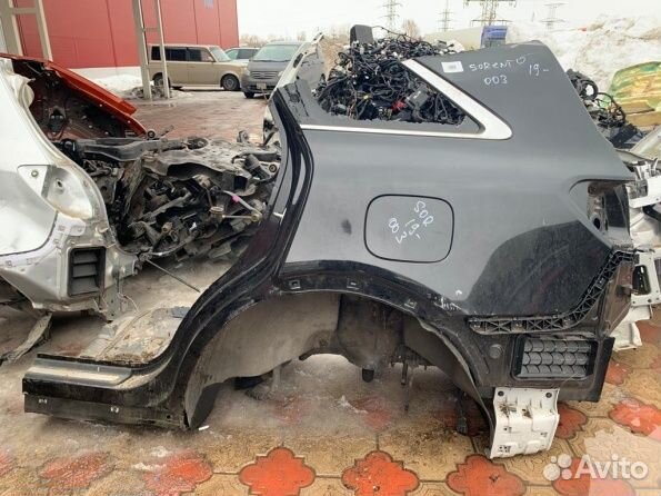 Четверть задняя левая Киа Соренто Прайм 3