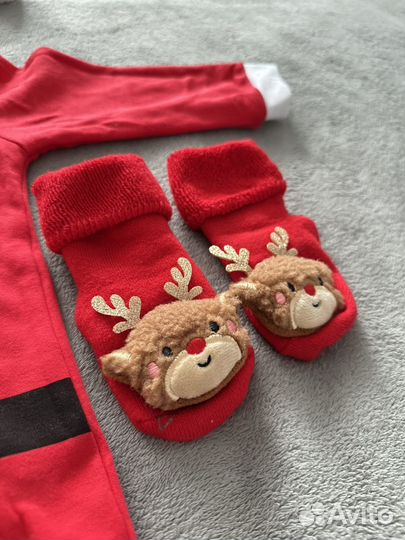 Новогодний костюм для мальчика 74