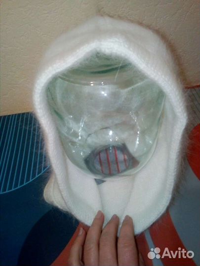 Капор ангора 2 шт