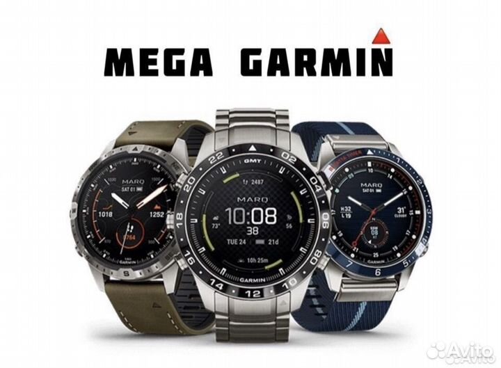 Часы Garmin marq (GEN 2) Athlete Golfer Aviator