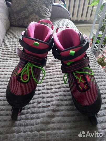 Роликовые коньки раздвижные