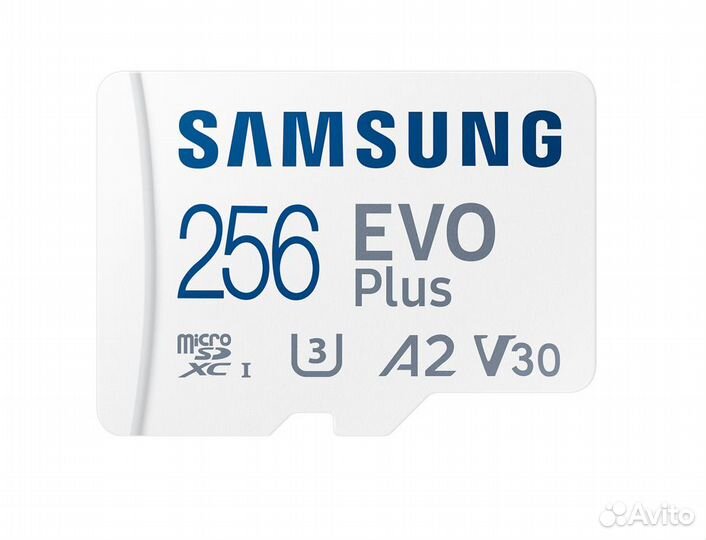 Карта sdxc samsung Evo Plus на 256GB