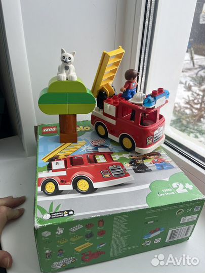 Lego duplo пожарная машина 10901