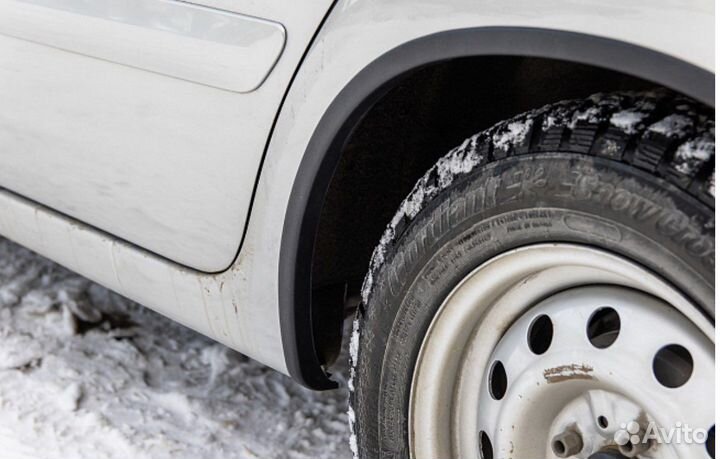 Накладки на арки ваз granta пластик