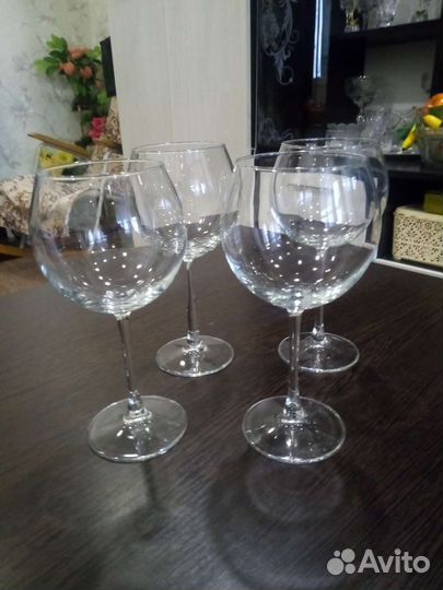 Фужеры бокалы 4шт