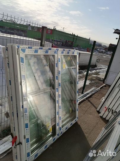 Окна 1300х1400 мм пластиковые