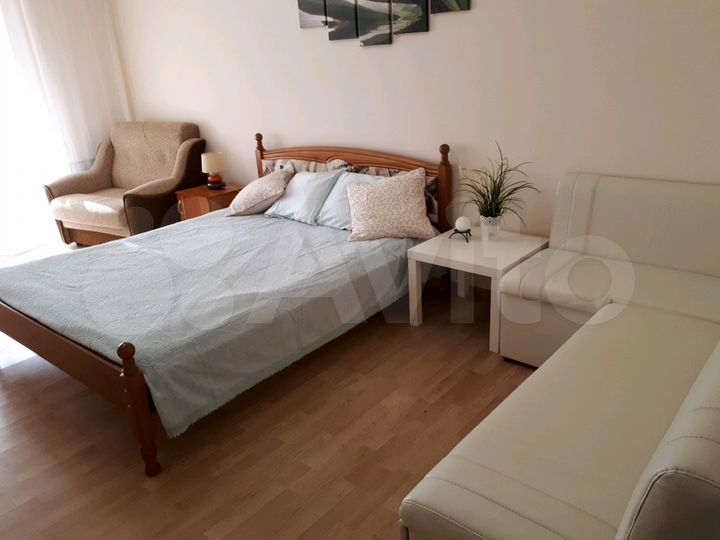 1-к. квартира, 44 м², 2 кровати