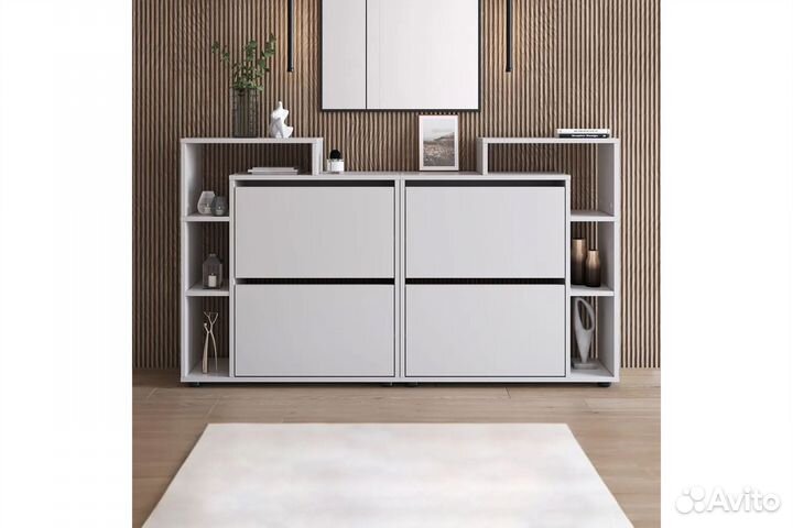 Обувница Ultra Plus вертикальная 2 секции