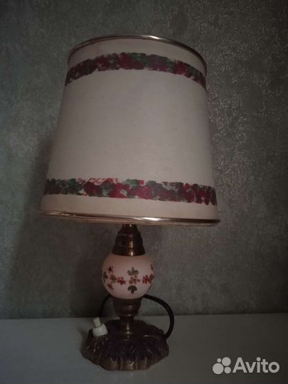 Лампа настольная винтаж