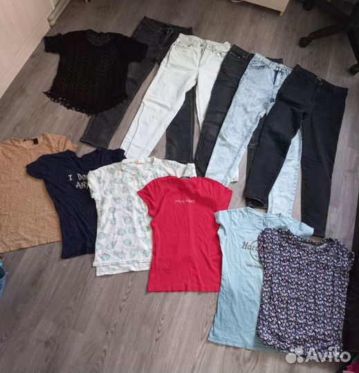 Вещи пакетом на девушку S