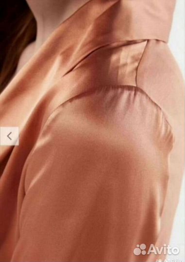 Шелковвй жакет intimissimi 44 рубашка шелк пижама