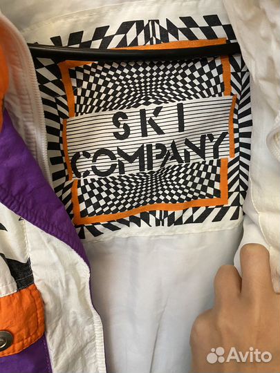Винтажный горнолыжный комбинезон ski company