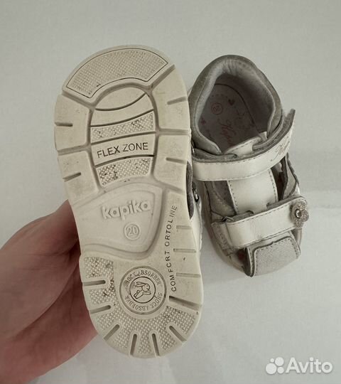 Сандалии для девочки 20 размер