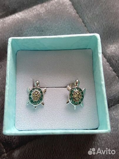 Серебряные серьги