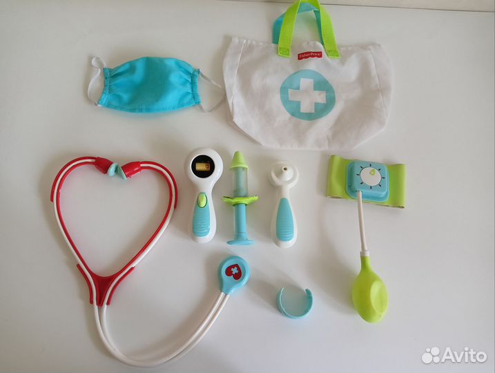 Игровой медецинский набор доктора Fisher price