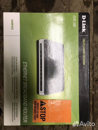 Роутер d-link dir 100