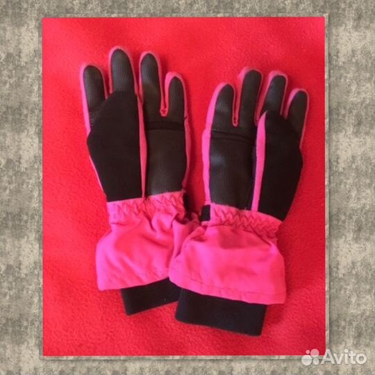 Дет перчатки, термобелье Polarn O.Pyret 7-10лет