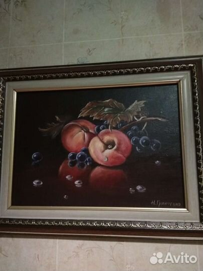 Картина маслом на холсте натюрморт
