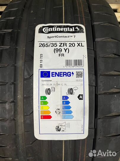 Continental ContiSportContact 7 265/35 R20 99Y