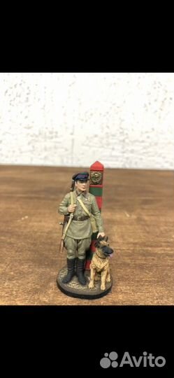 Оловянные солдатики 54 мм. Пограничники нквд, 1941