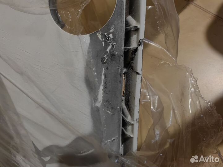 Бампер передний hyundai creta белый