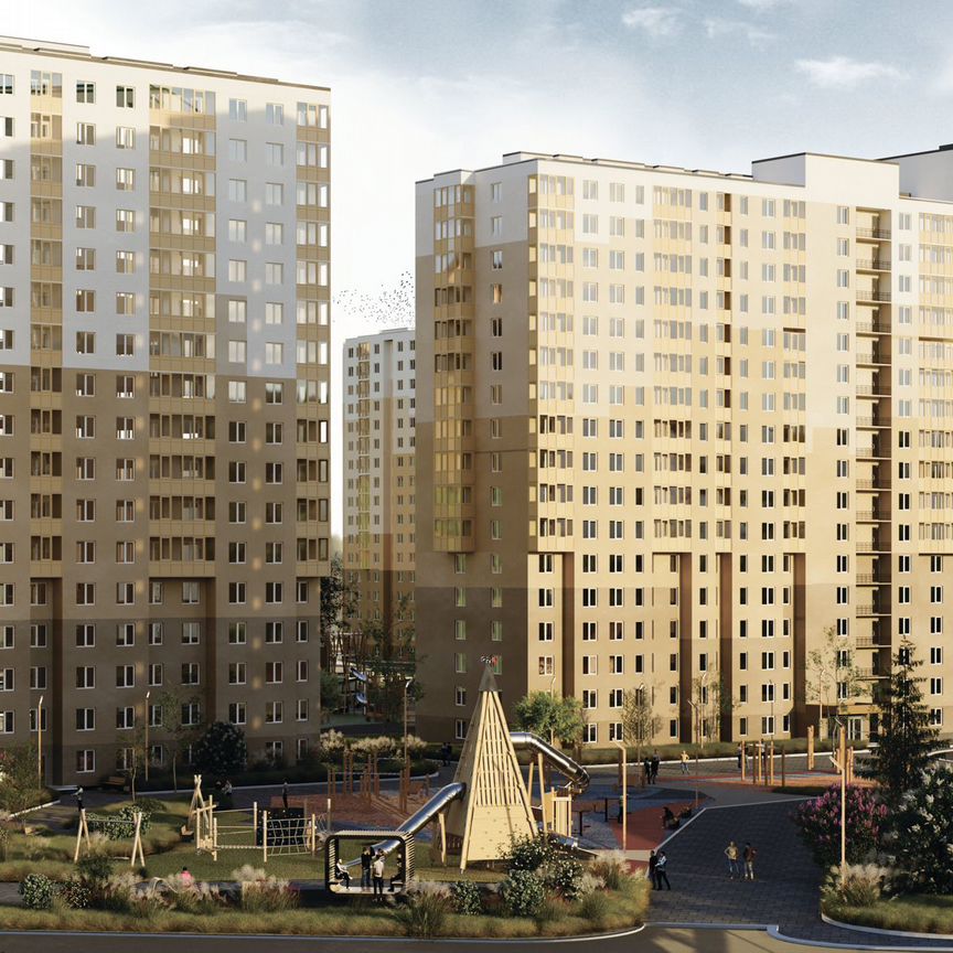 1-к. квартира, 35,3 м², 17/17 эт.