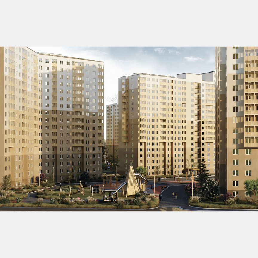1-к. квартира, 35,3 м², 17/17 эт.