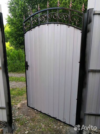 Забор из профлиста под ключ