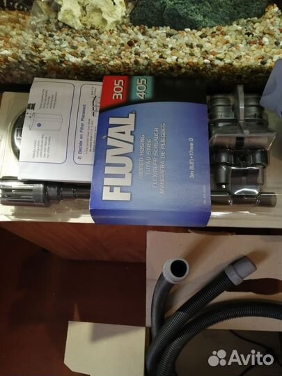 Филтр внешний для аквариума, fluval 305. новый