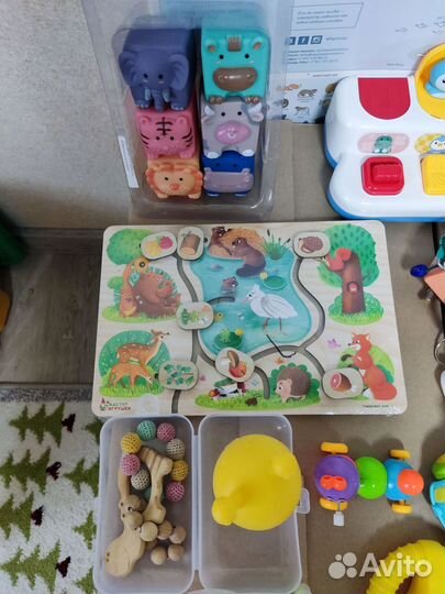 Игрушки для малышей до года и после