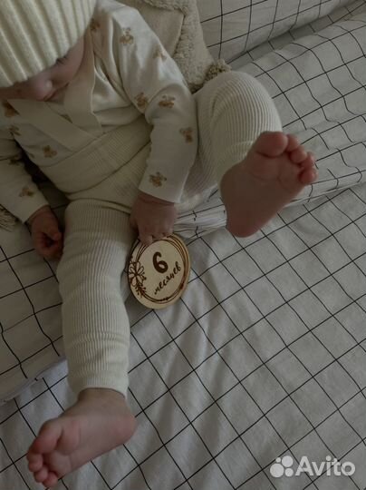 Набор карточек для фотосессии новорожденных