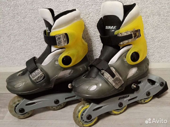 Роликовые коньки детские раздвижные