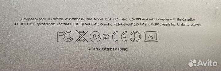 Apple MacBook PRO 17 (2011 г.) A1297