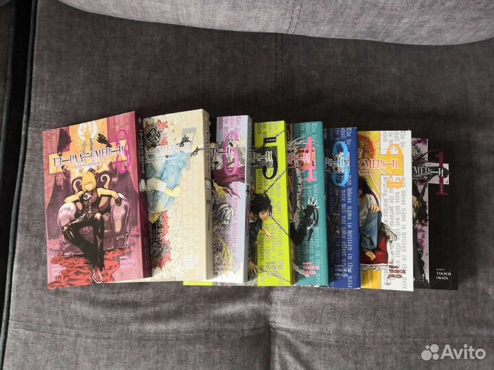Манга Death note Тетрадь смерти 8 томов
